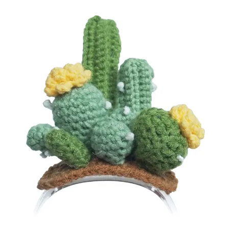 Knitted costume for Loona Premium Cactus